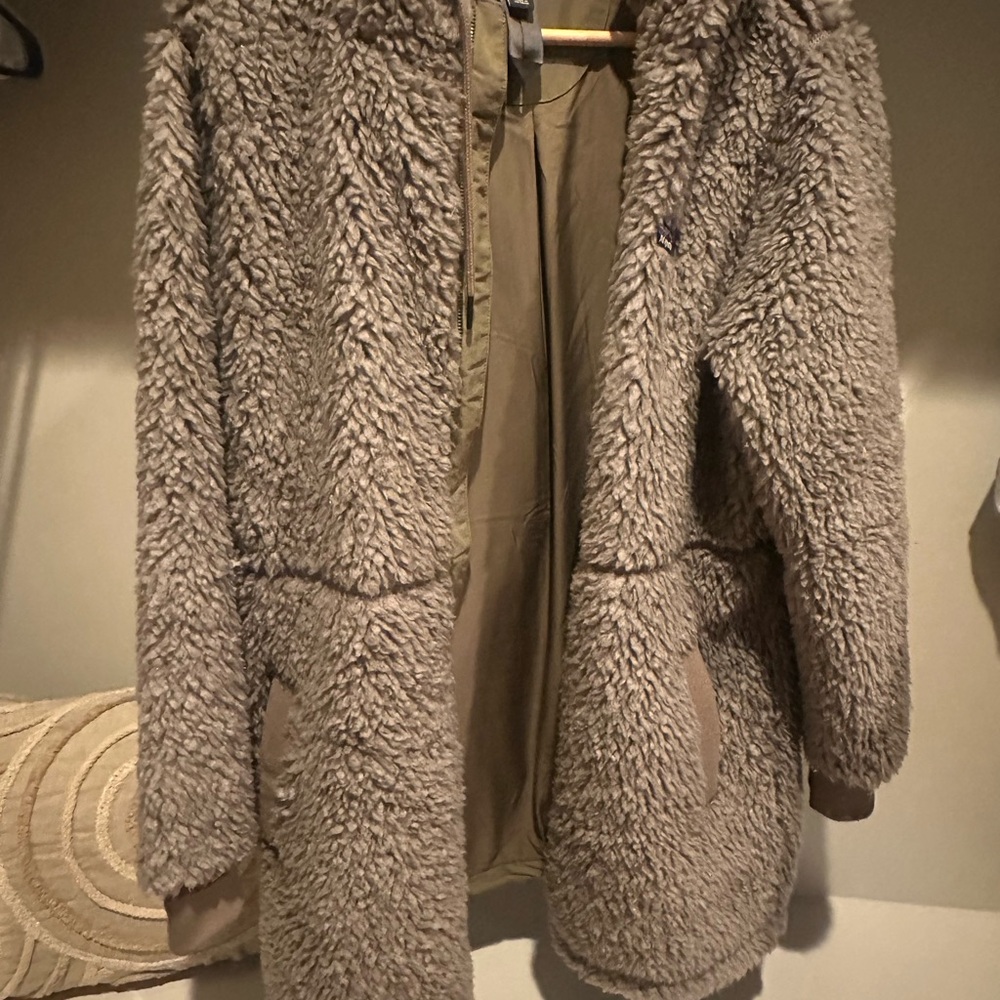 Patagonia Tan Teddy Jacket
